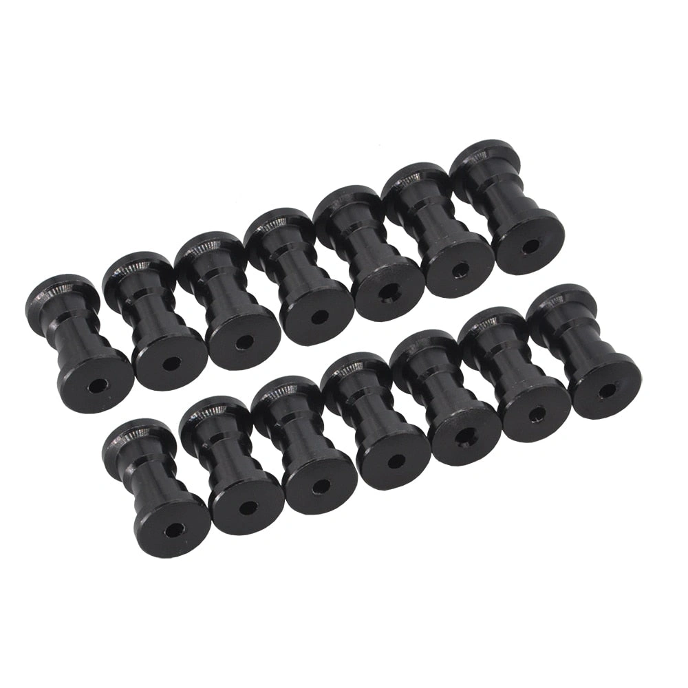 Huina 1580 Upgrade: 14 Metal Track Rollers Unleashed! Get Rolling with Ultimate Durability & Performance!